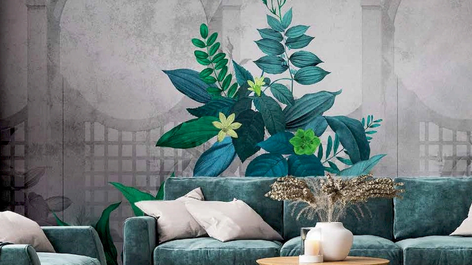 Carta da parati Side In And Side Out di Pintdecor