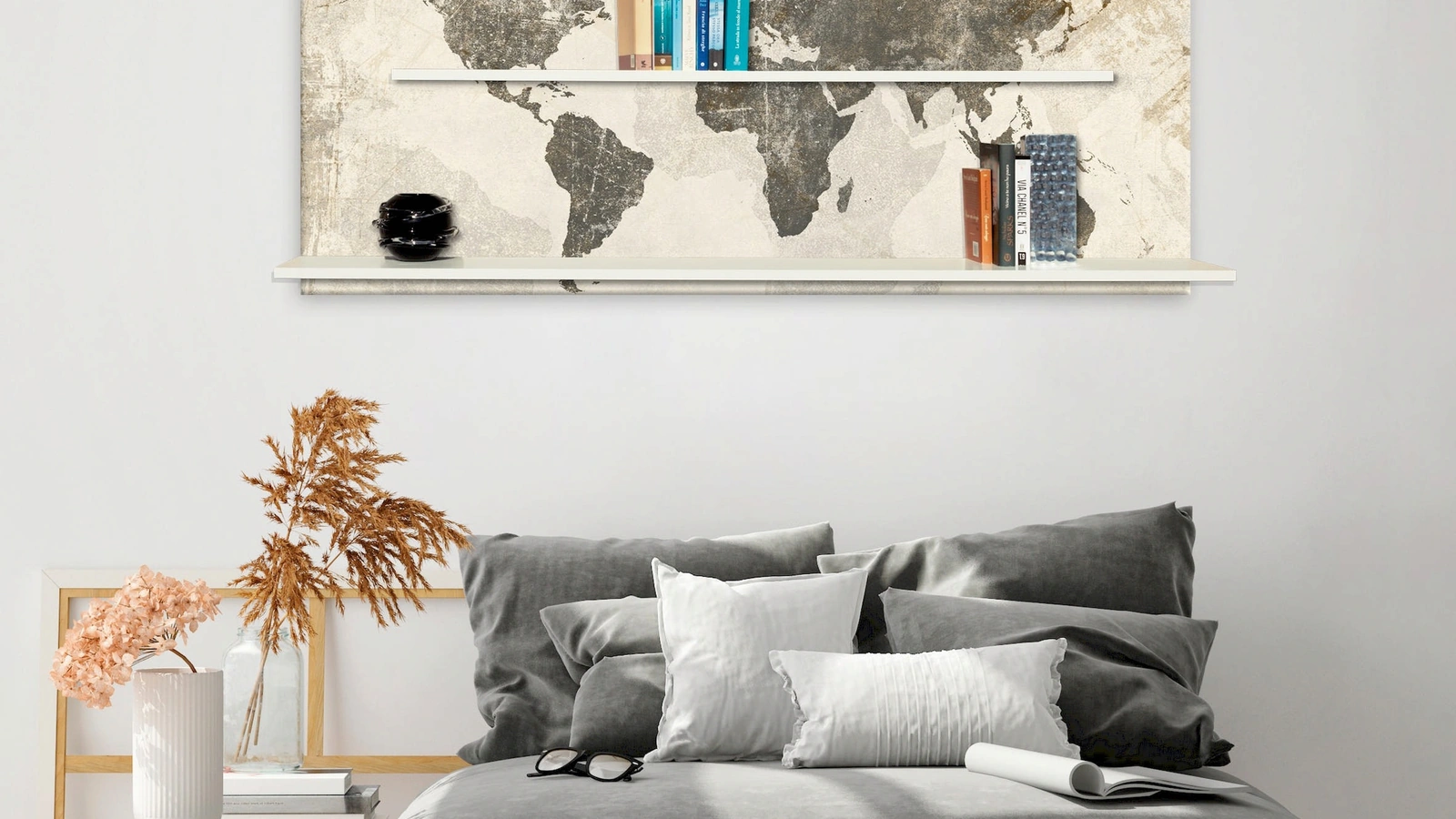 Mensole Planisfero Vintage di Pintdecor