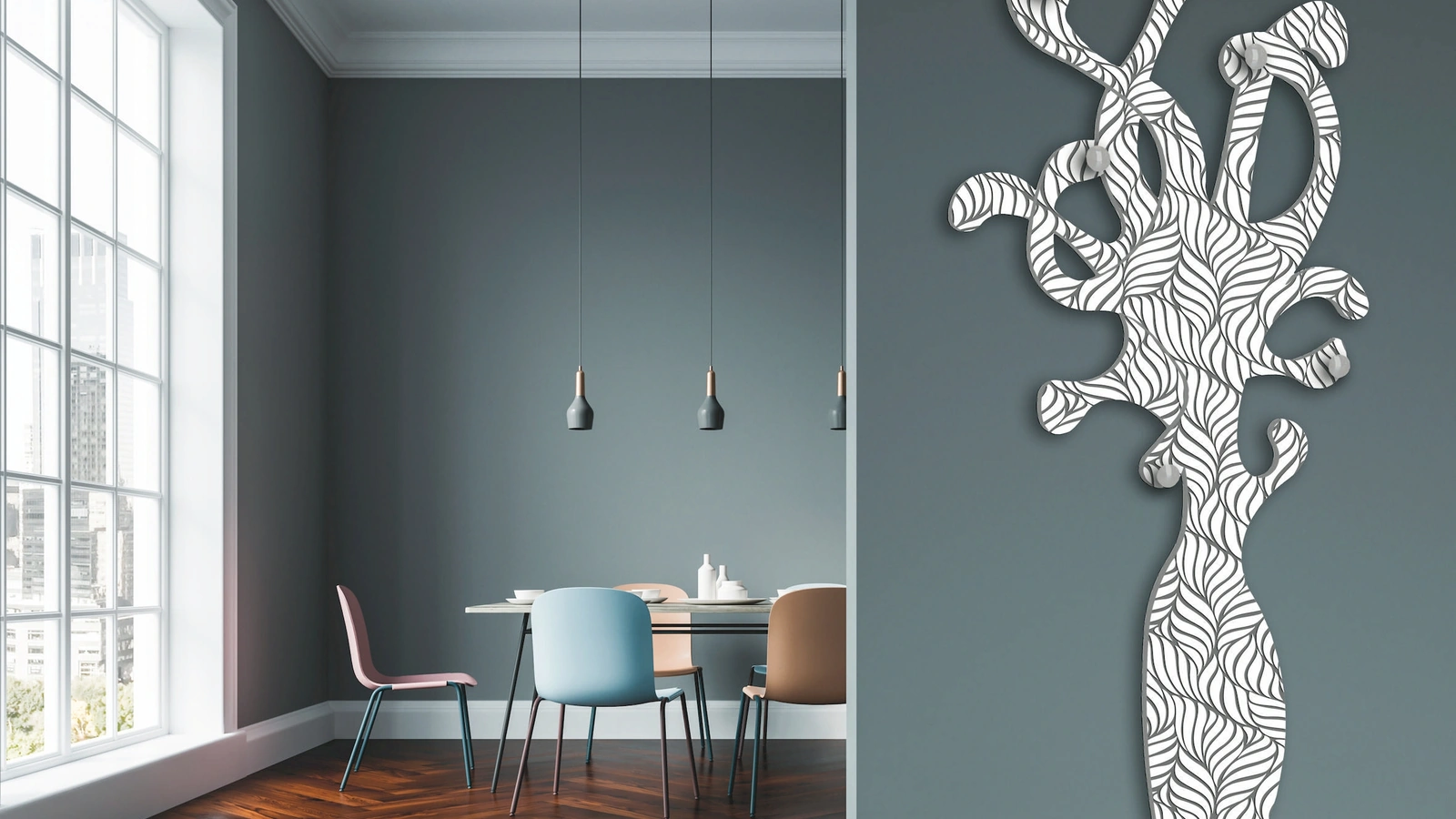 Appendiabiti Piovra di Pintdecor
