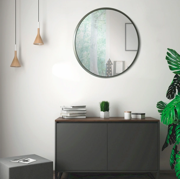 Specchio Abisso Antracite di Pintdecor