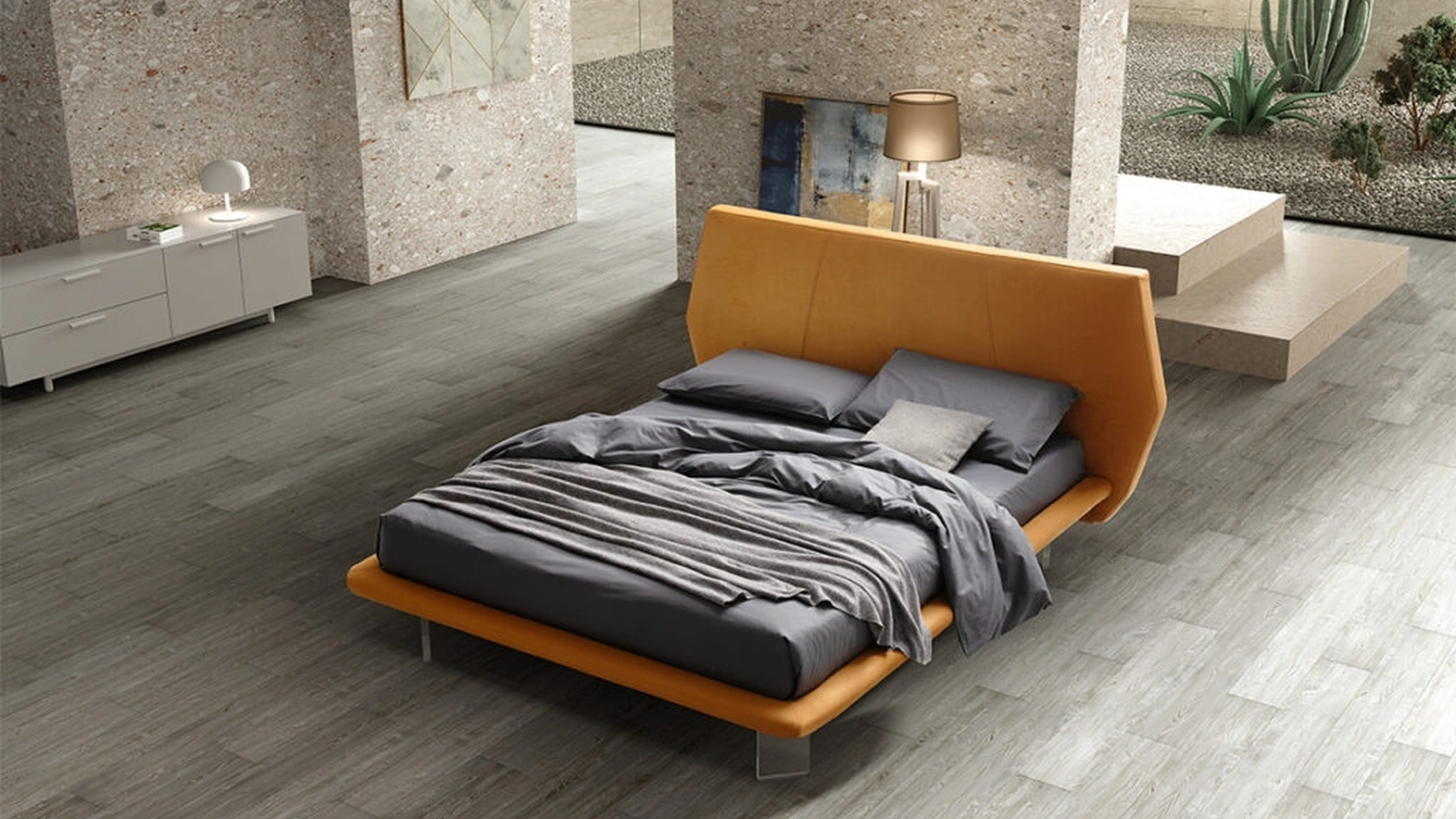 Letto di design Giulia di Stilfar Italia