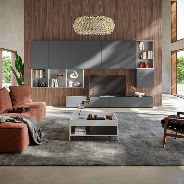 Parete Attrezzata Living LV727 di Giessegi