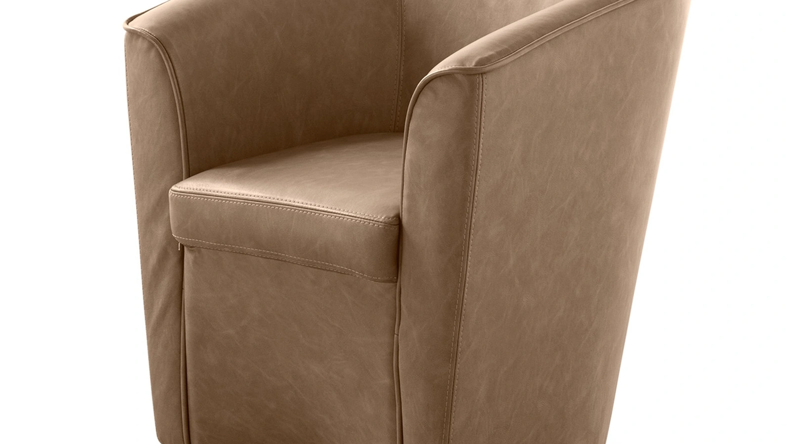 Poltroncina Clarissa in ecopelle di Stilfar Italia