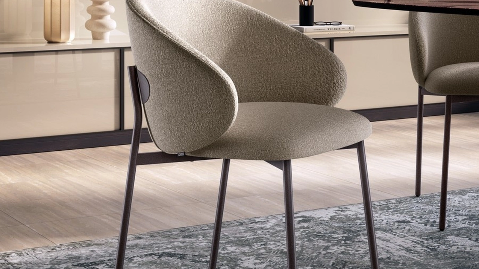 Sedia imbottita Calla di Scavolini