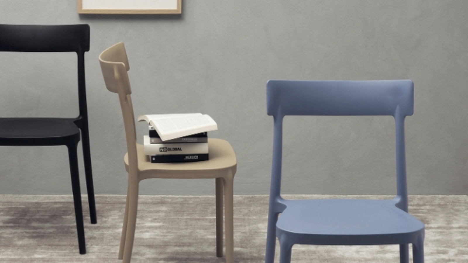 Sedia Lean in polipropilene di Scavolini