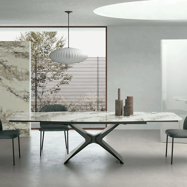Tavolo Boma in Glass Decor di Sedit