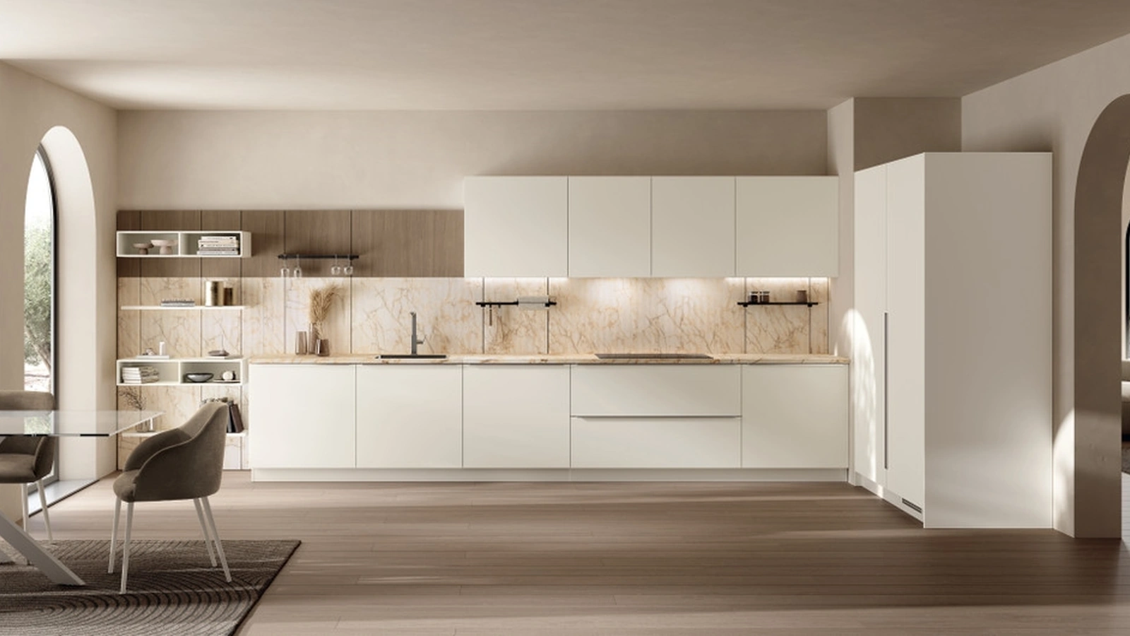 Cucina Moderna angolare Moda 04 di Scavolini