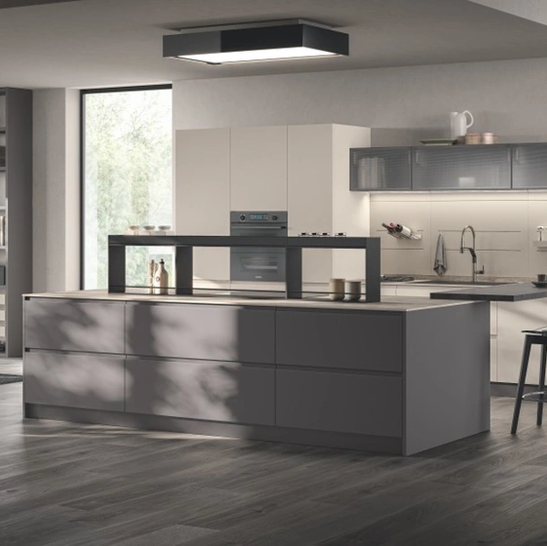 Cucina Moderna con penisola Motus 02 di Scavolini