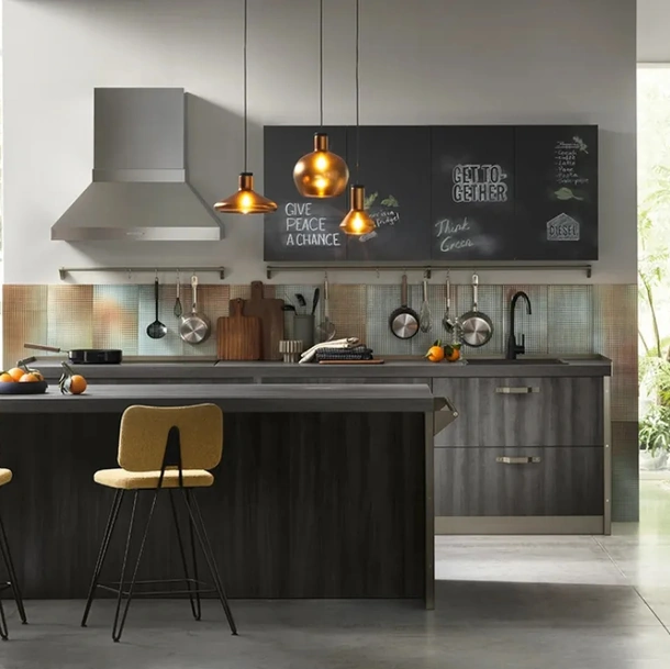 Cucina Diesel get Together 05 Contemporary Style di Scavolini