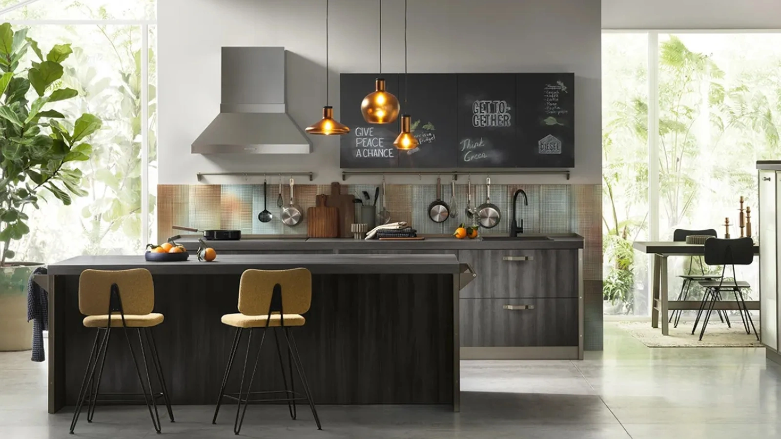 Cucina Diesel get Together 05 Contemporary Style di Scavolini